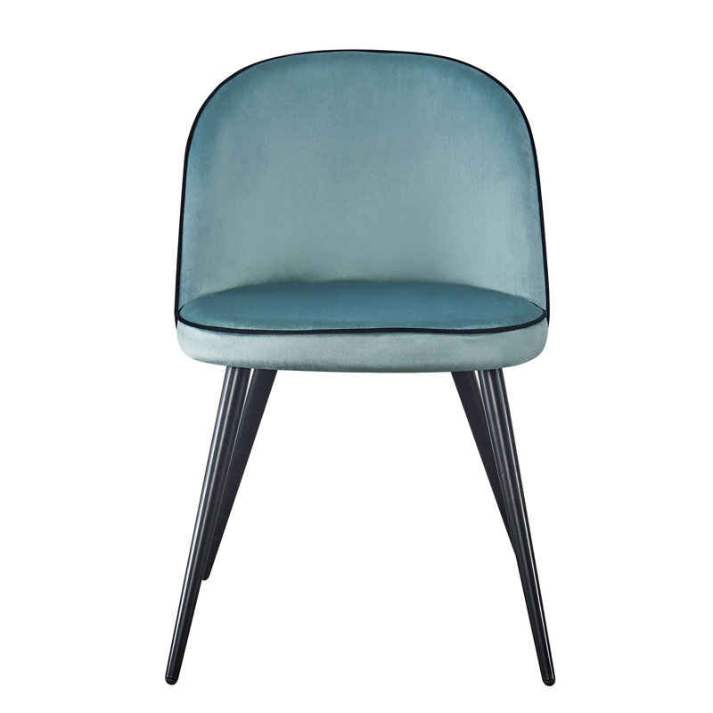 Corrigan Studio® Whobrey Velvet Side Chair & Reviews Wayfair